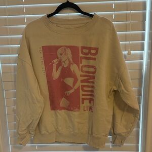 American Eagle Outfitters Blondie Graphic Sweatshirt - Cream